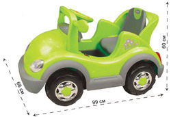 Детский электромобиль GEOBY 05 W431Y + дистанционное управление
