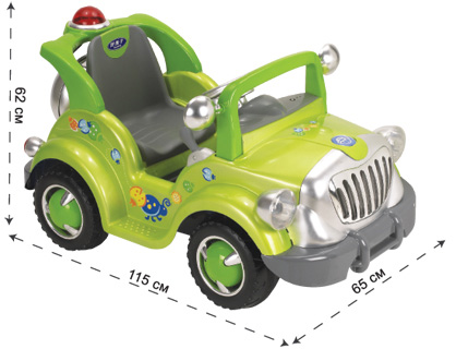 Детский электромобиль GEOBY 05 W435 + дистанционное управление