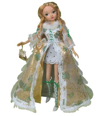 Кукла Соня, Золотая Коллекция, Принцесса в платье с листьями
