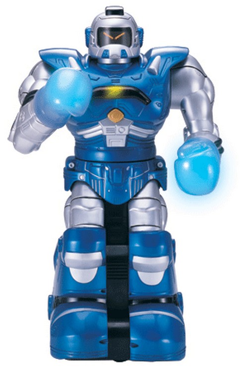 Робот-боксер (синий)