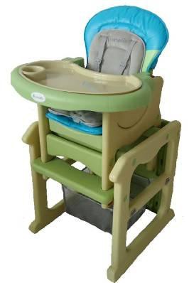 Детский стол + стул трансформируемый в высокий стульчик для кормления CARMELLA 204